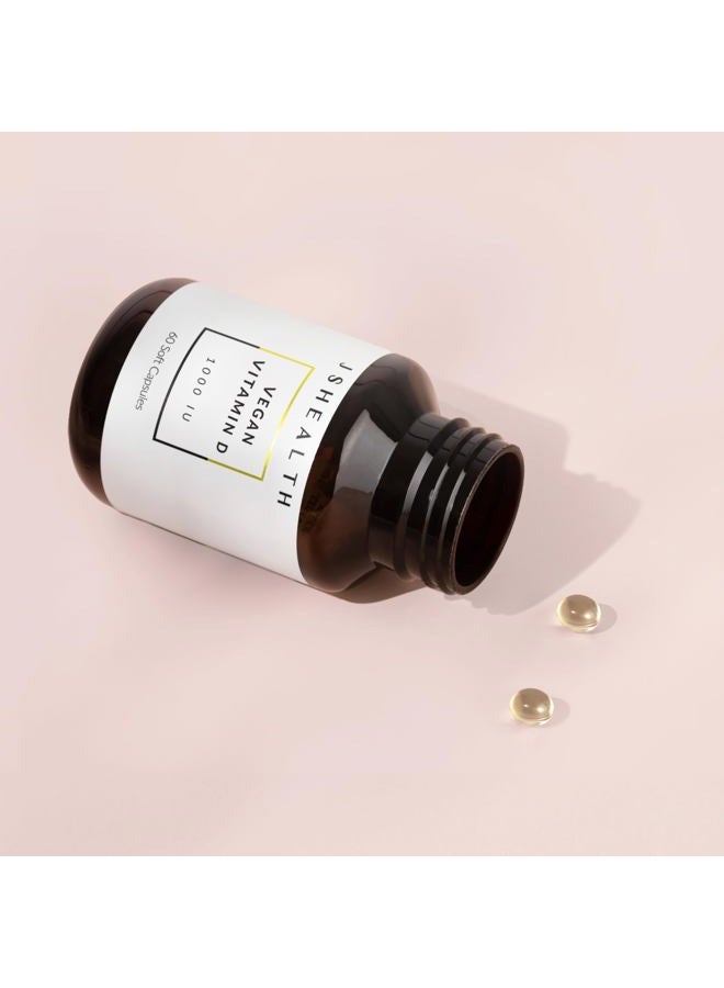 JSHealth Vitamin D3 1000iu Supplement for Healthy Muscle Function, Bone and Heart Health, and Immune Support - Image 5